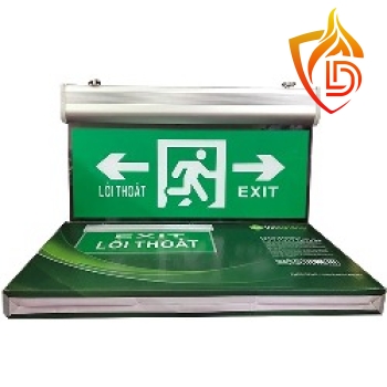 Đèn exit thoát hiểm 2 hướng VIN-TH-001